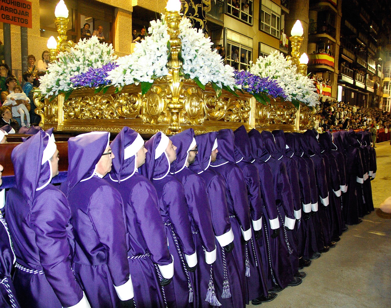 lorca holy week procession free photo