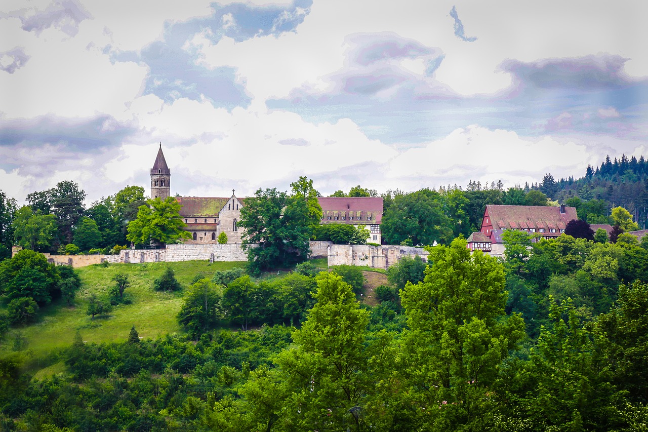 lorch  monastery  abbey free photo