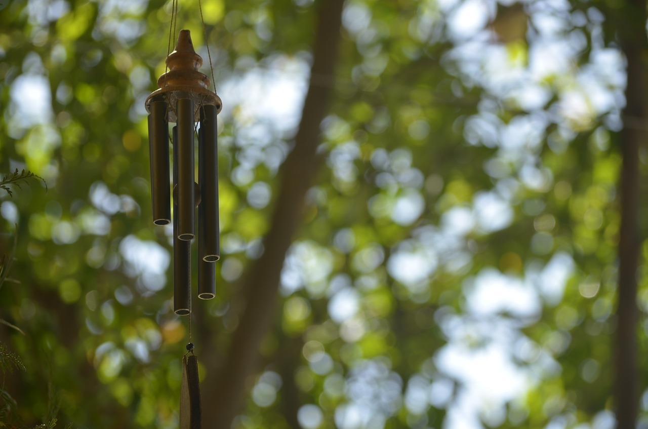 wind chimes pendant asian bell free photo