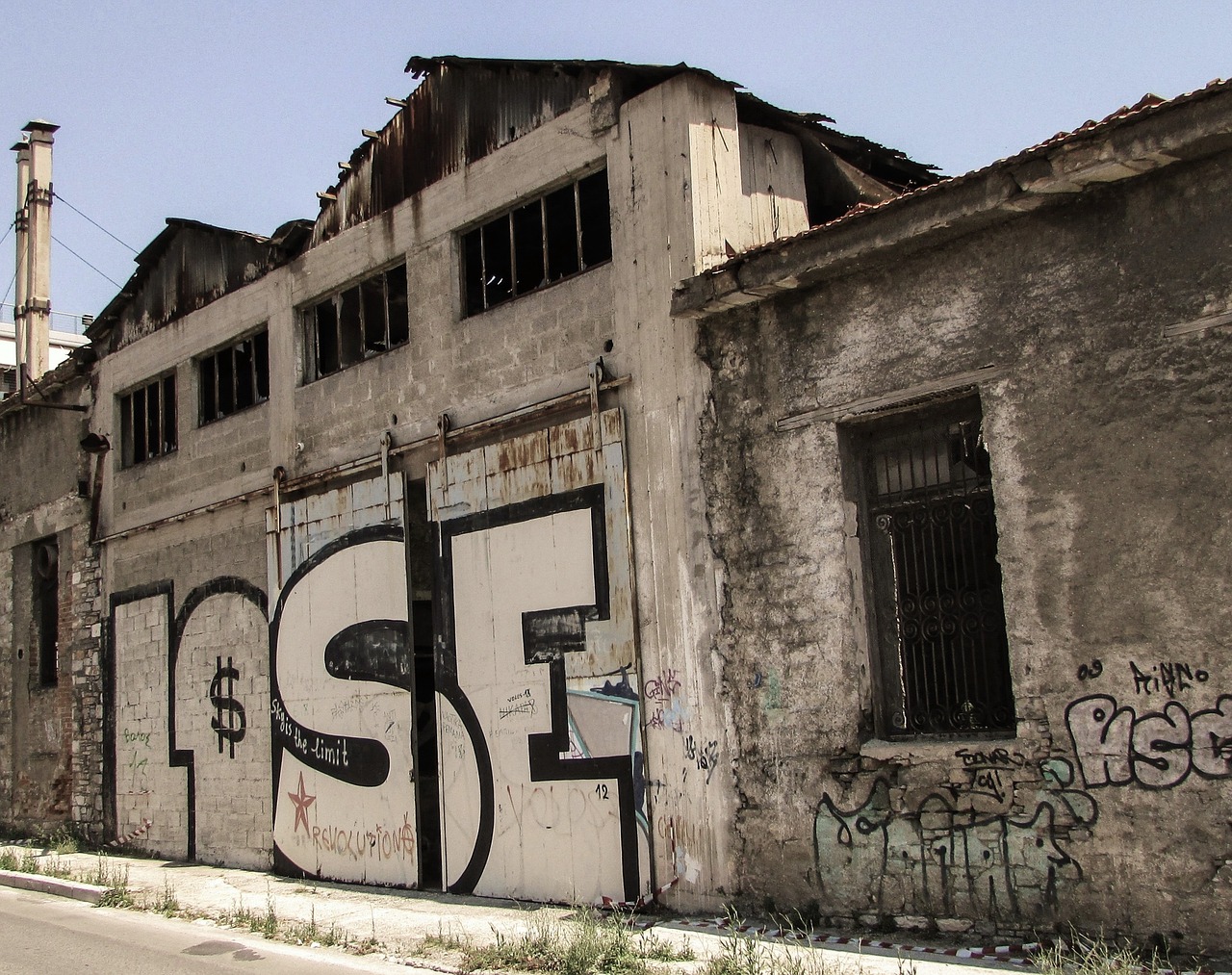 lose decay old factory free photo