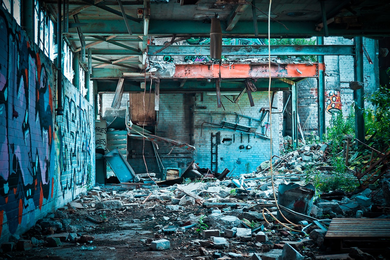 lost places factory old free photo