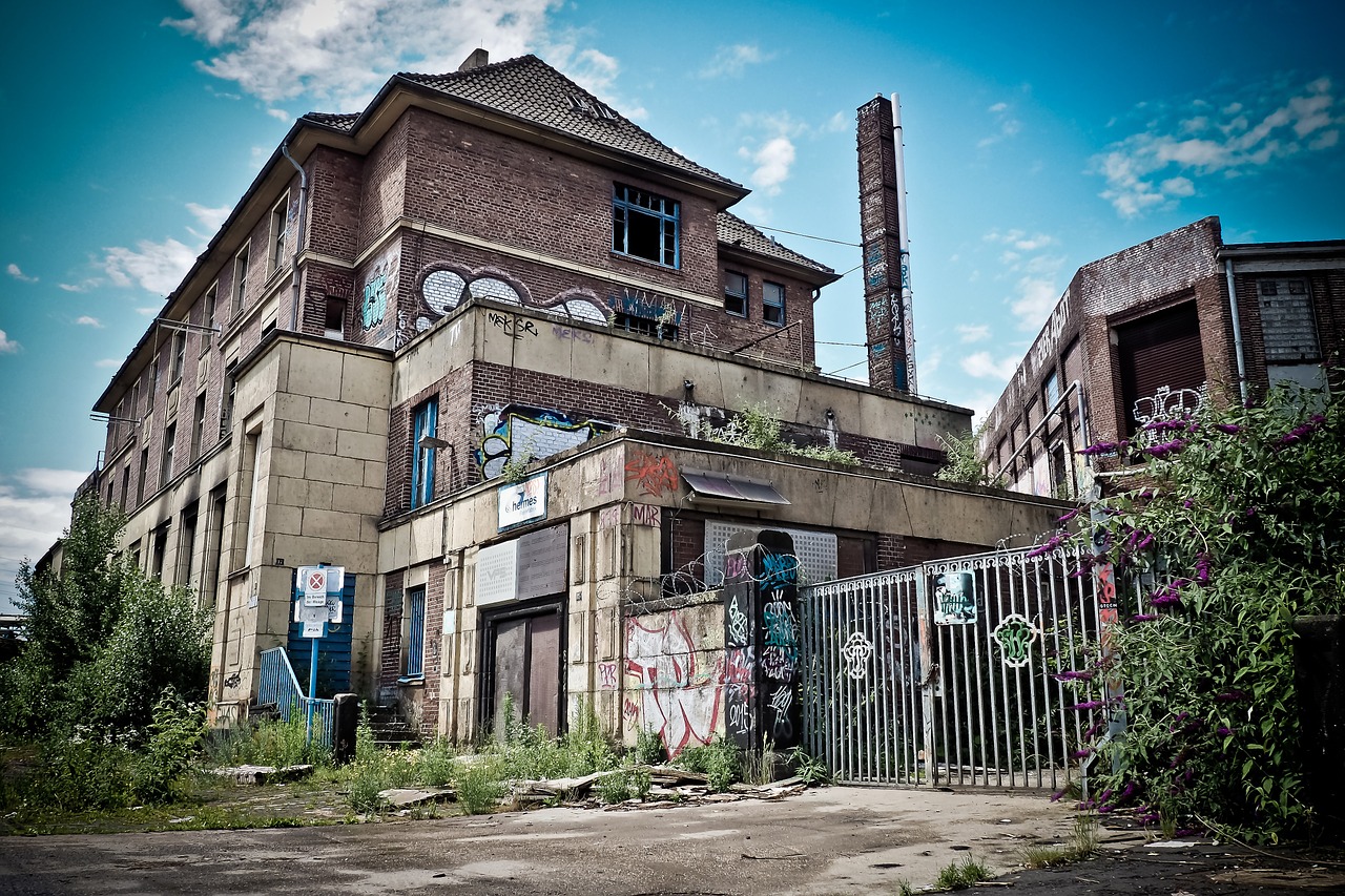 lost places factory old free photo