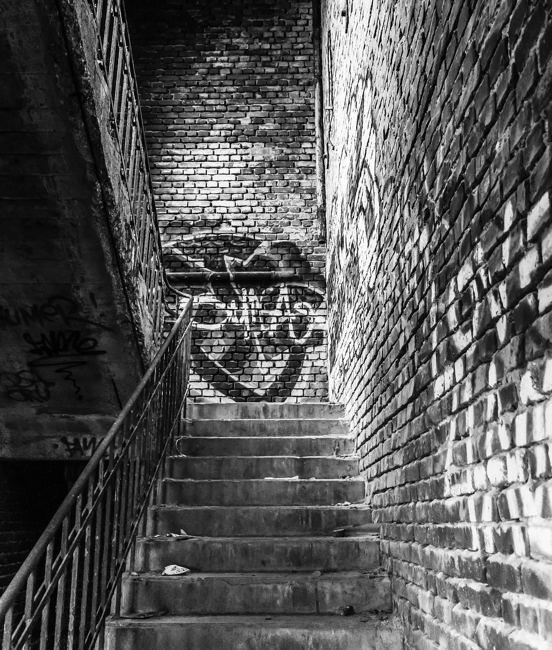 lost places stairs gradually free photo