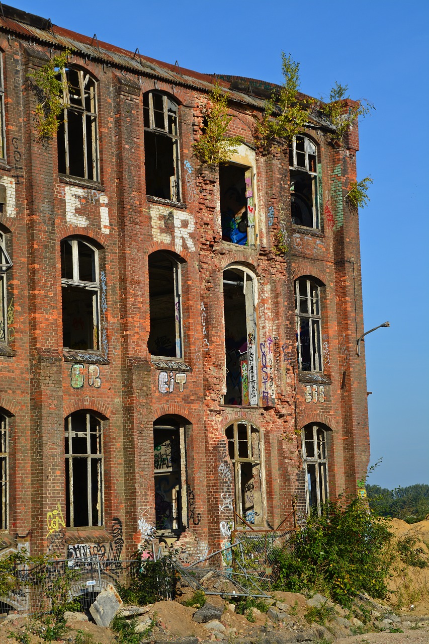 lost places factory industrial plant free photo