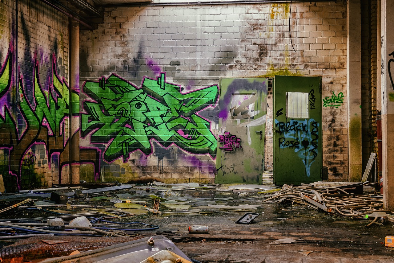 lost places space hall free photo