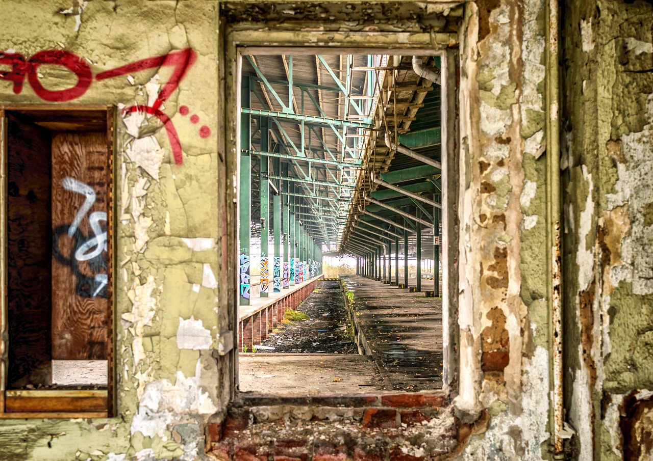 lost places window atmosphere free photo