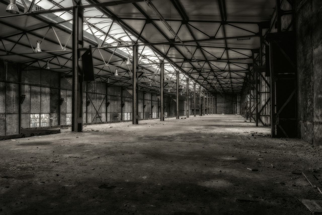 lost places hall stock free photo
