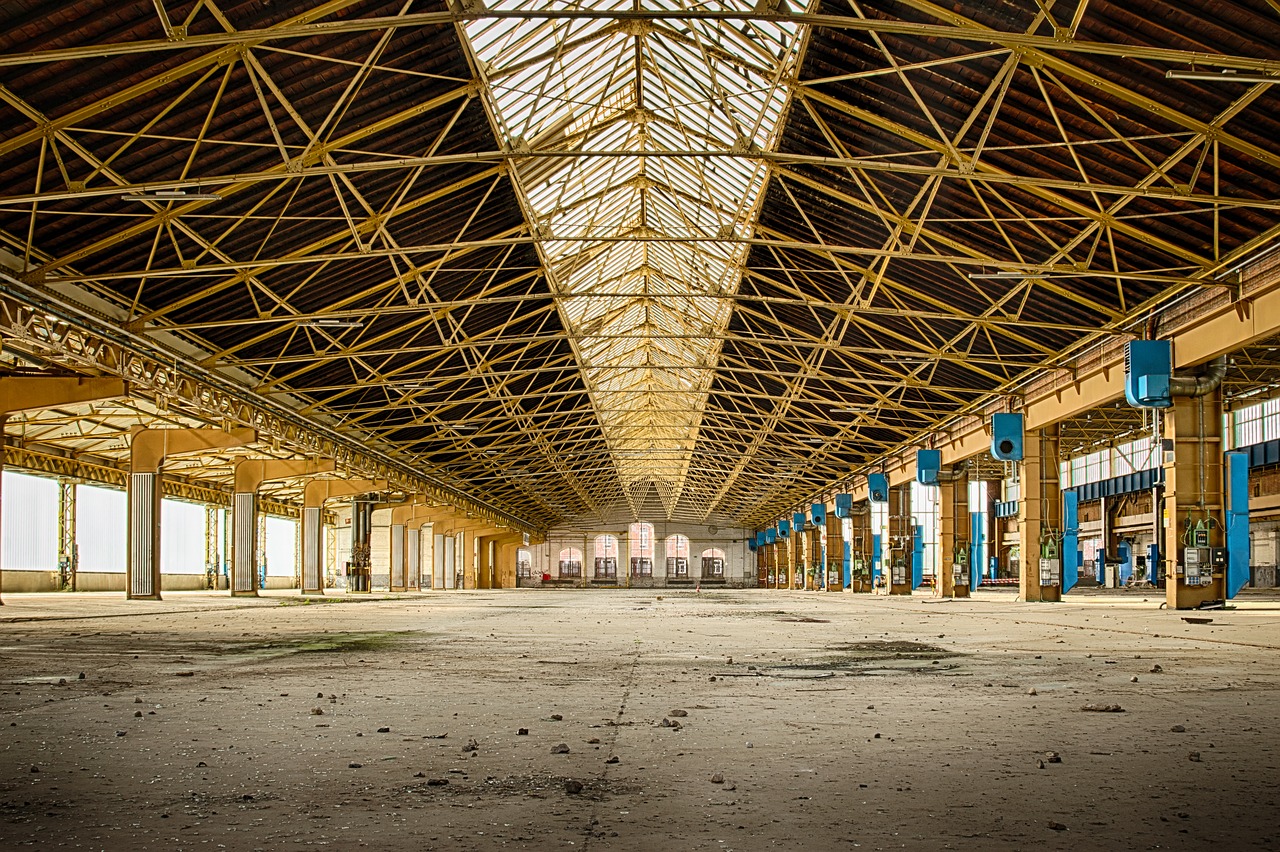 lost places factory leave free photo