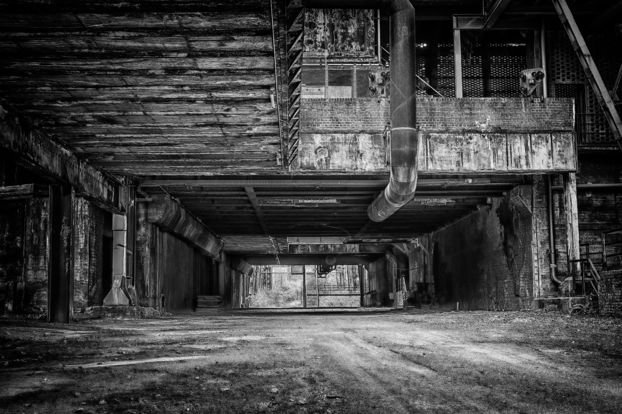 lost places tunnel dark free photo