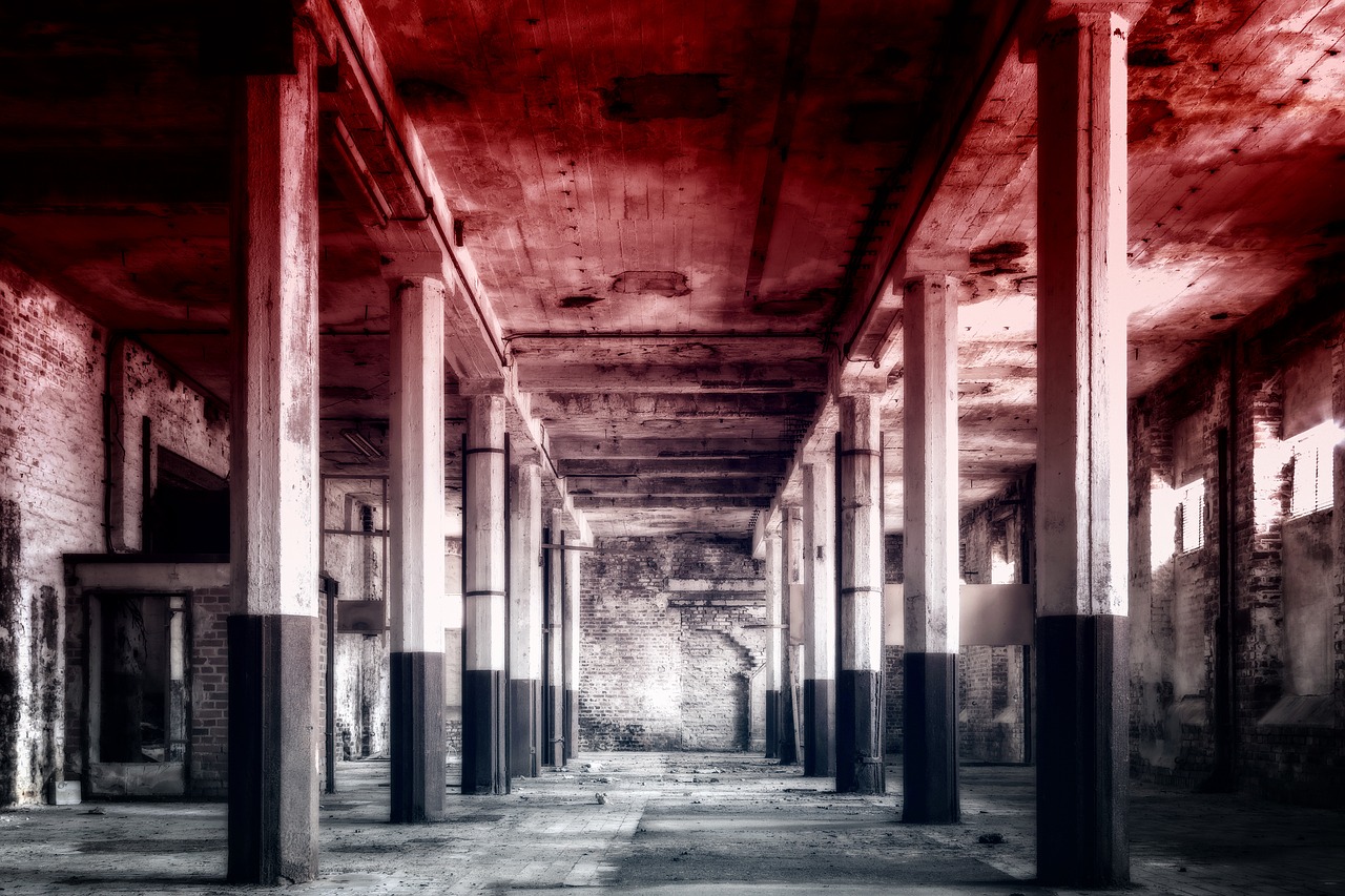 lost places underground horror free photo