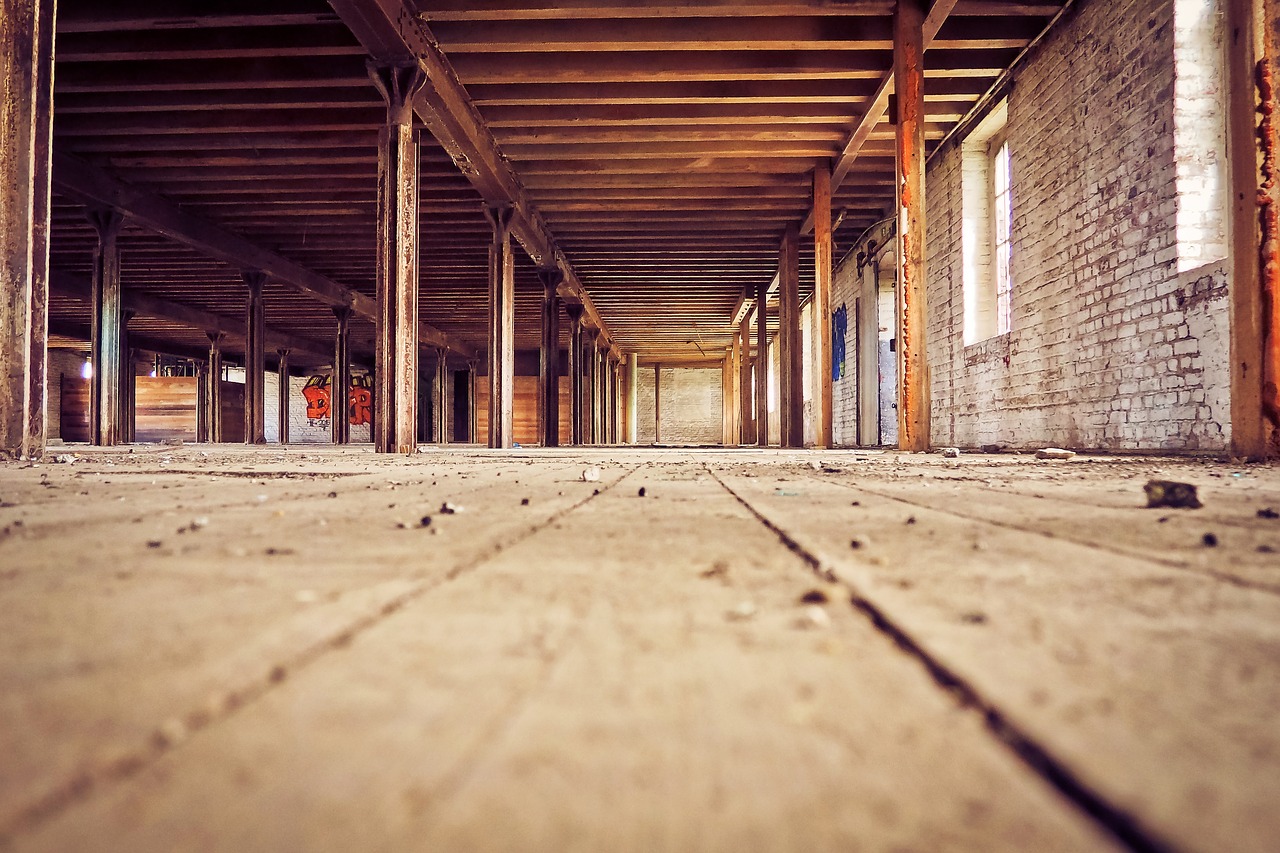 lost places warehouse stock free photo