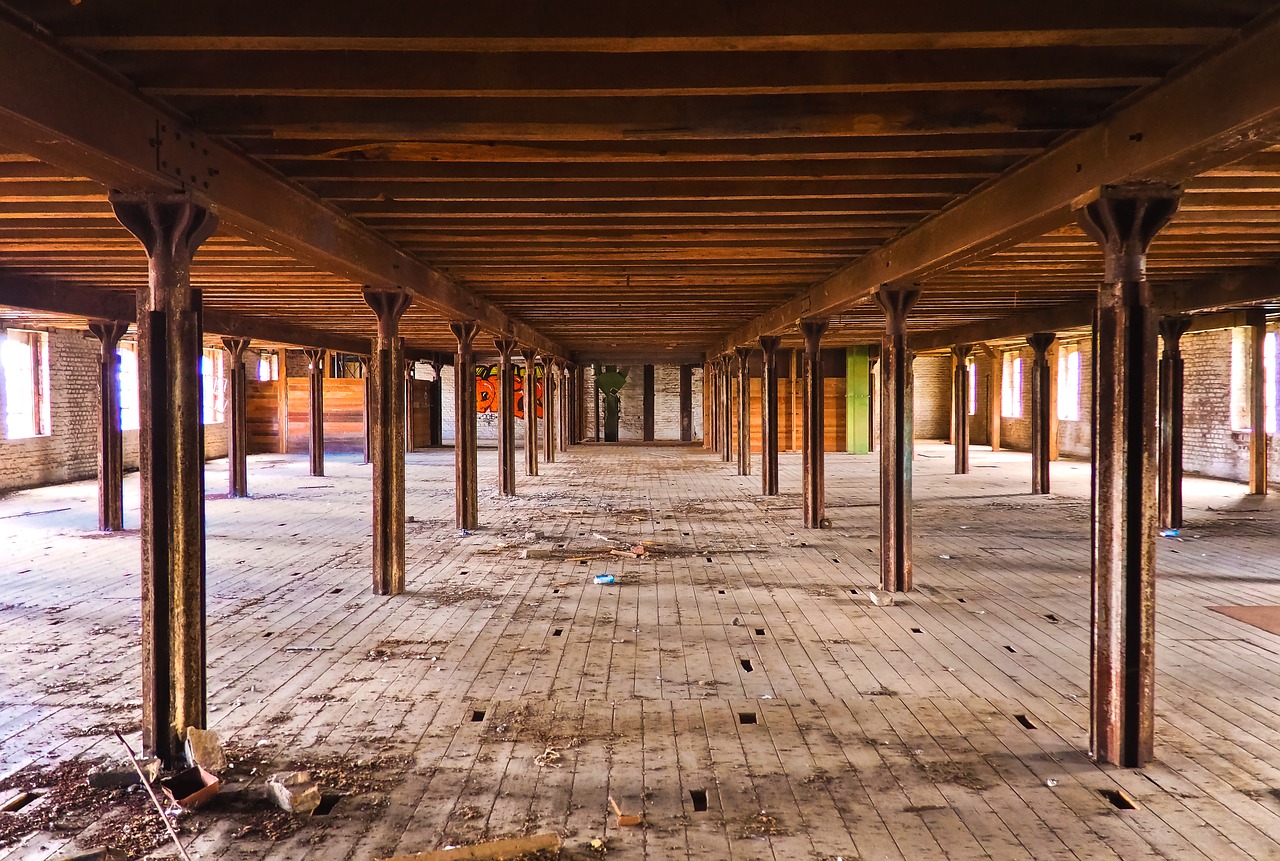 lost places warehouse stock free photo