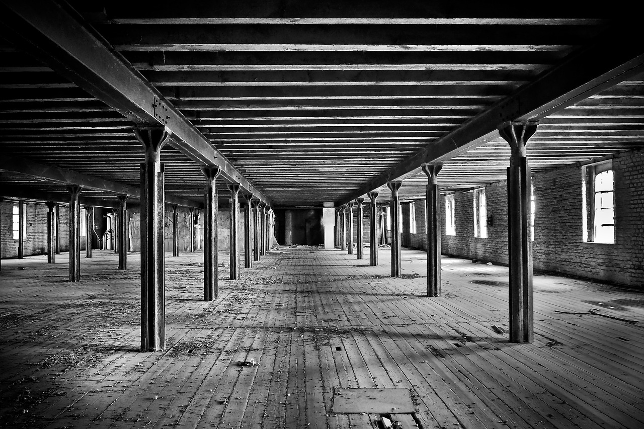 lost places warehouse stock free photo