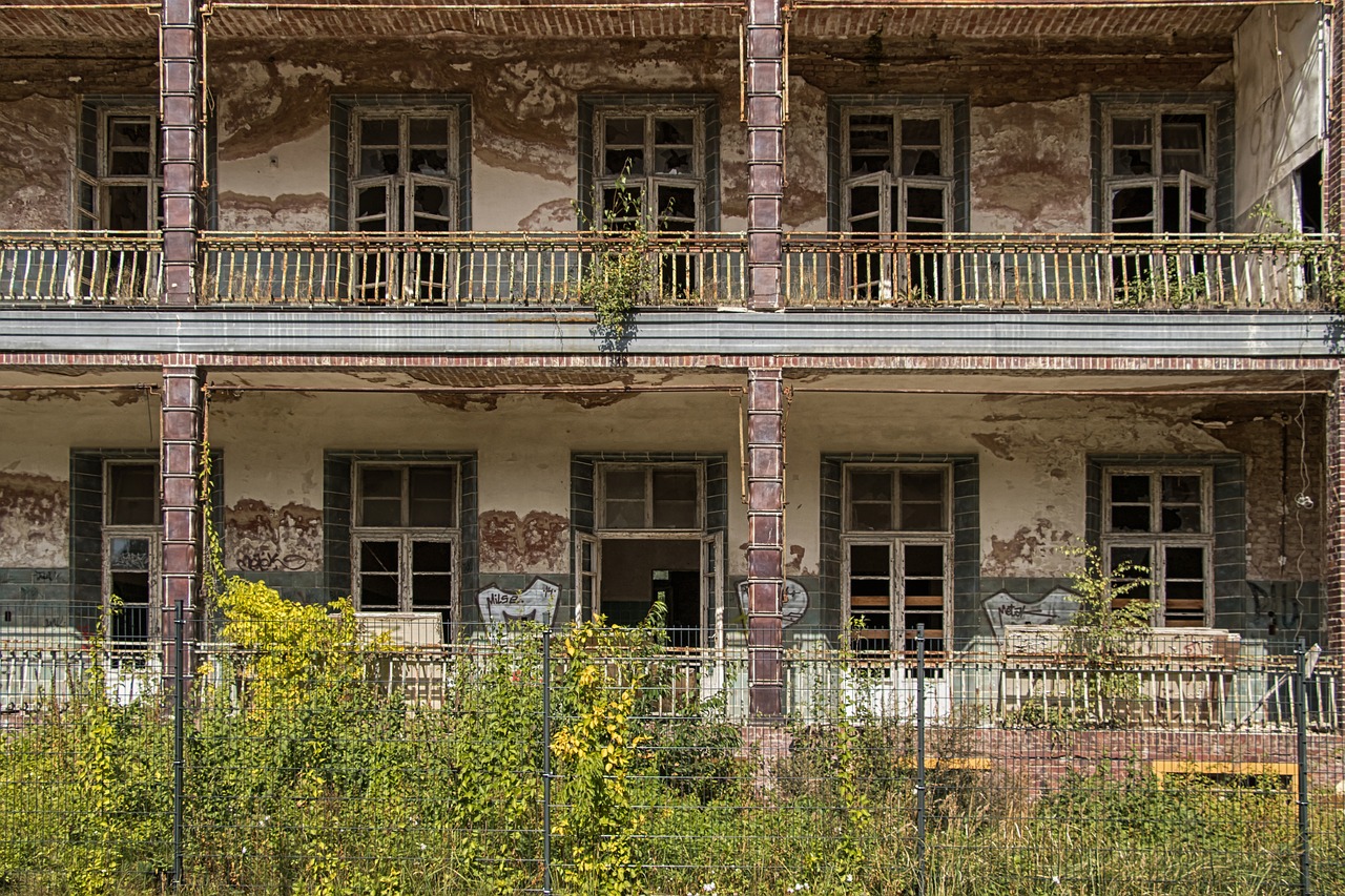 lost places beelitz hospital free photo