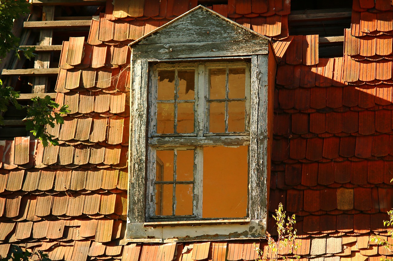 lost places  window  forget free photo