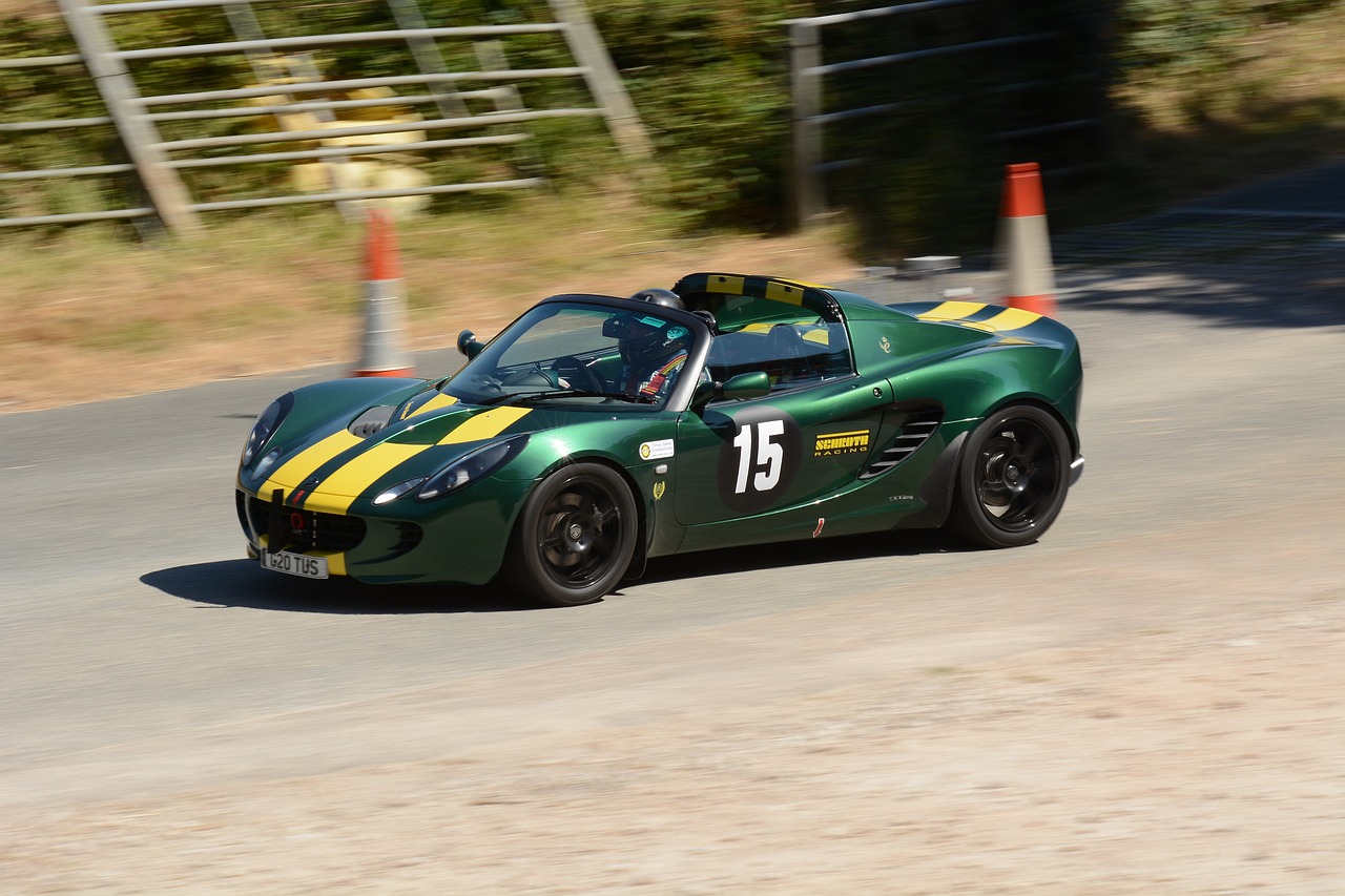 lotus  green  race car free photo