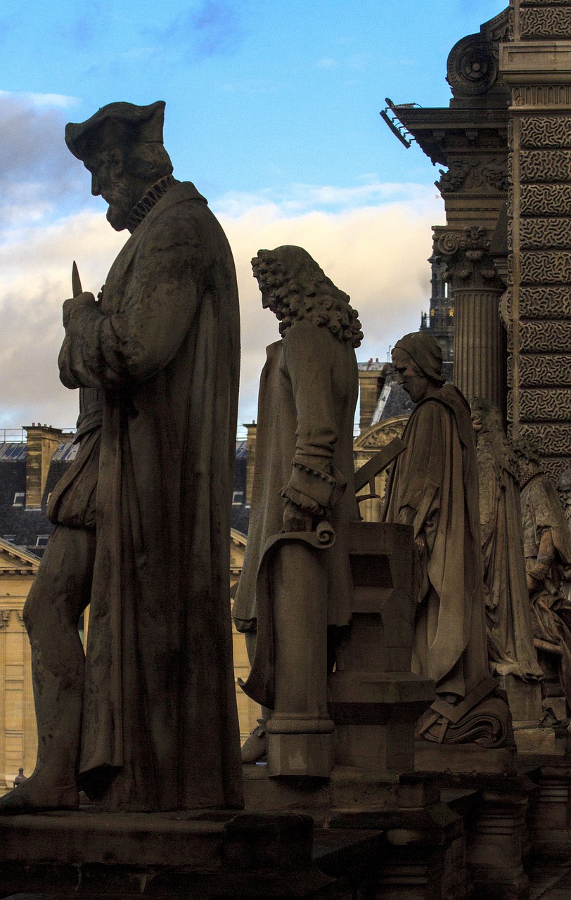 louvre paris france free photo