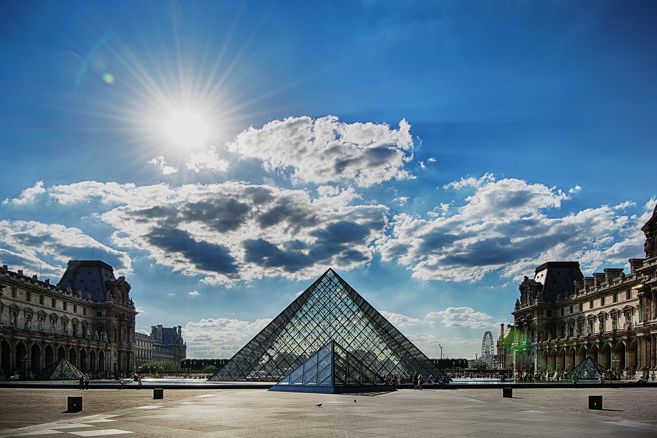 louvre paris france free photo