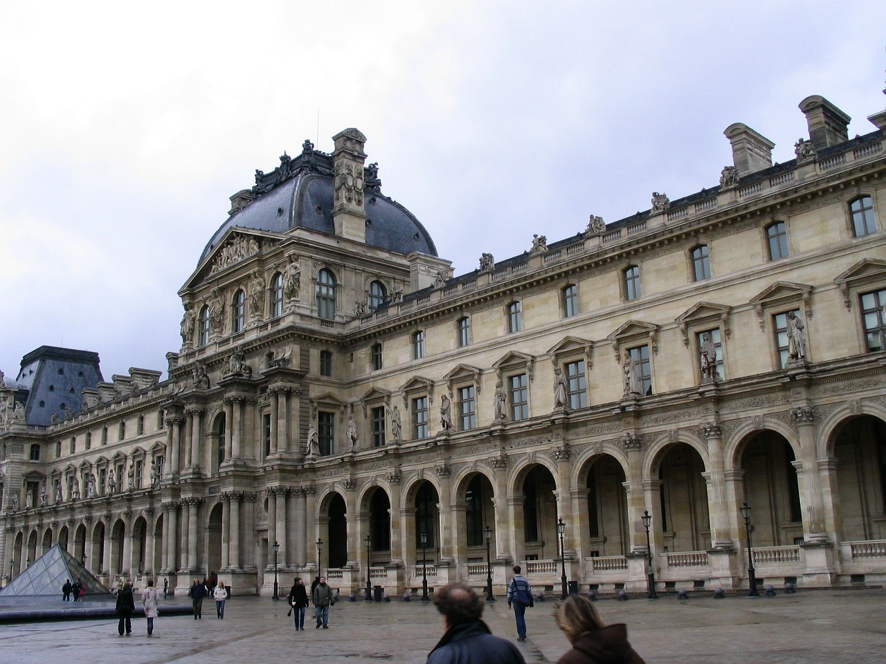 louvre paris france free photo