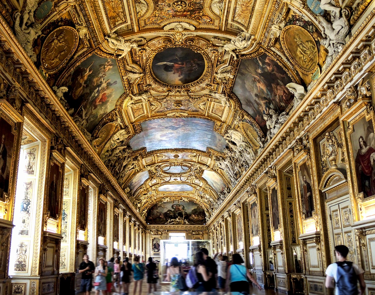 louvre  travel  architecture free photo