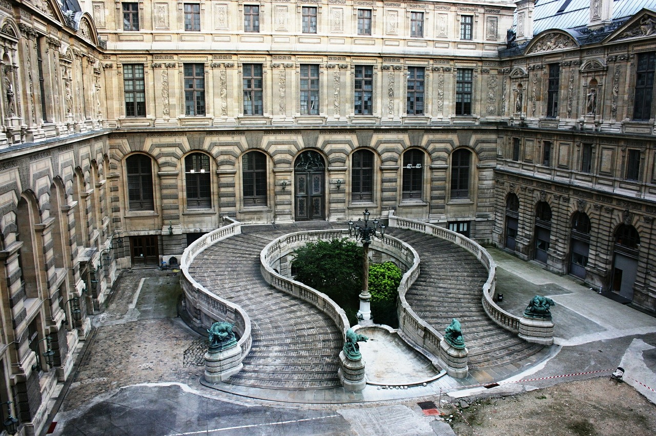 louvre museum paris free photo