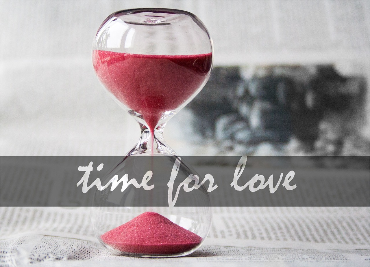 love time the hourglass free photo