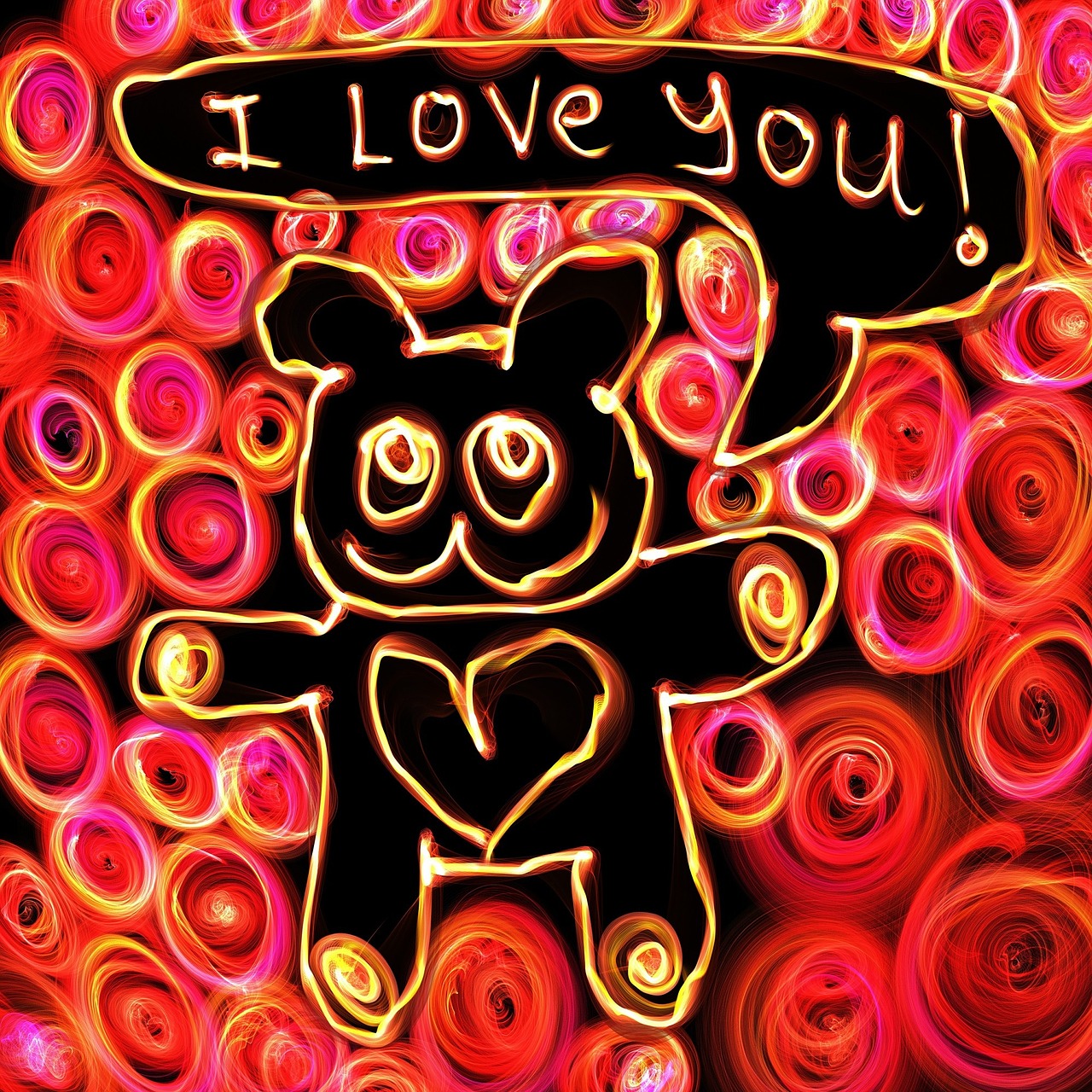 love i love you expressions free photo