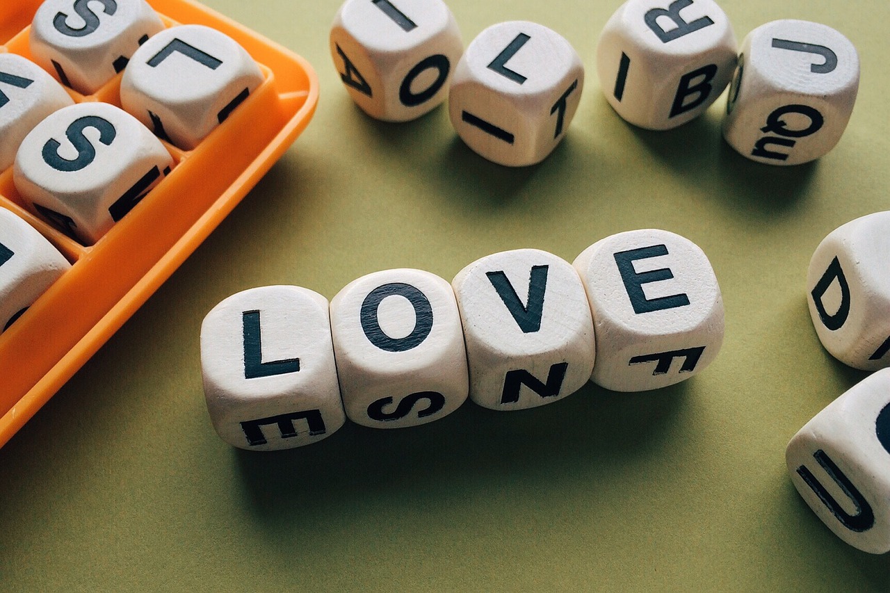 love word letters free photo