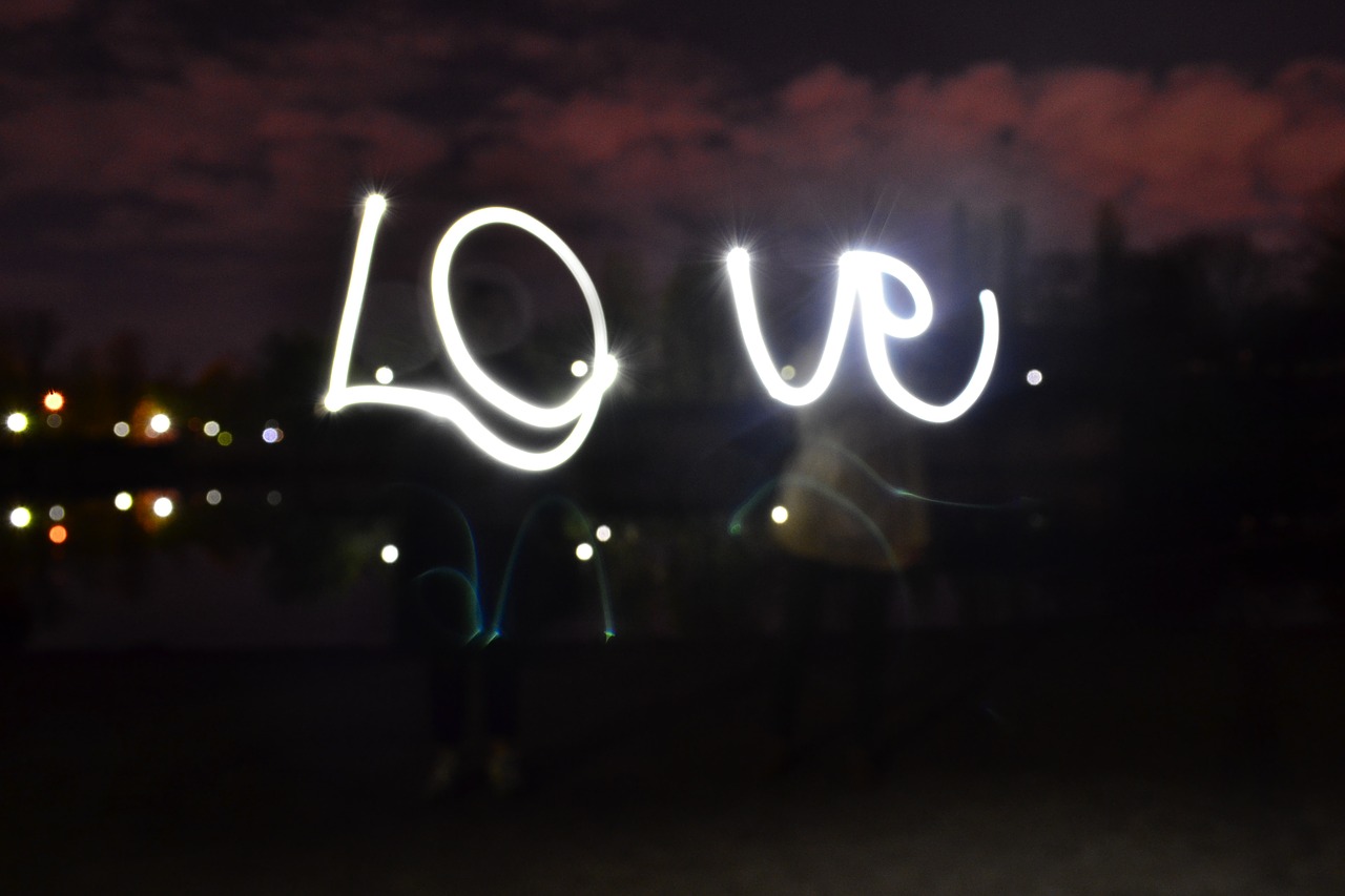 love night light free photo