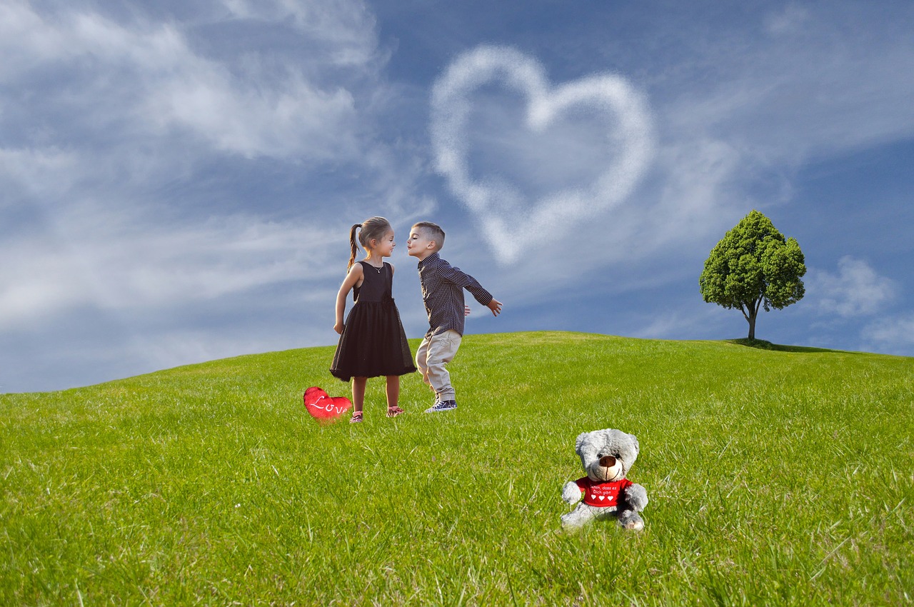 love heart romance free photo