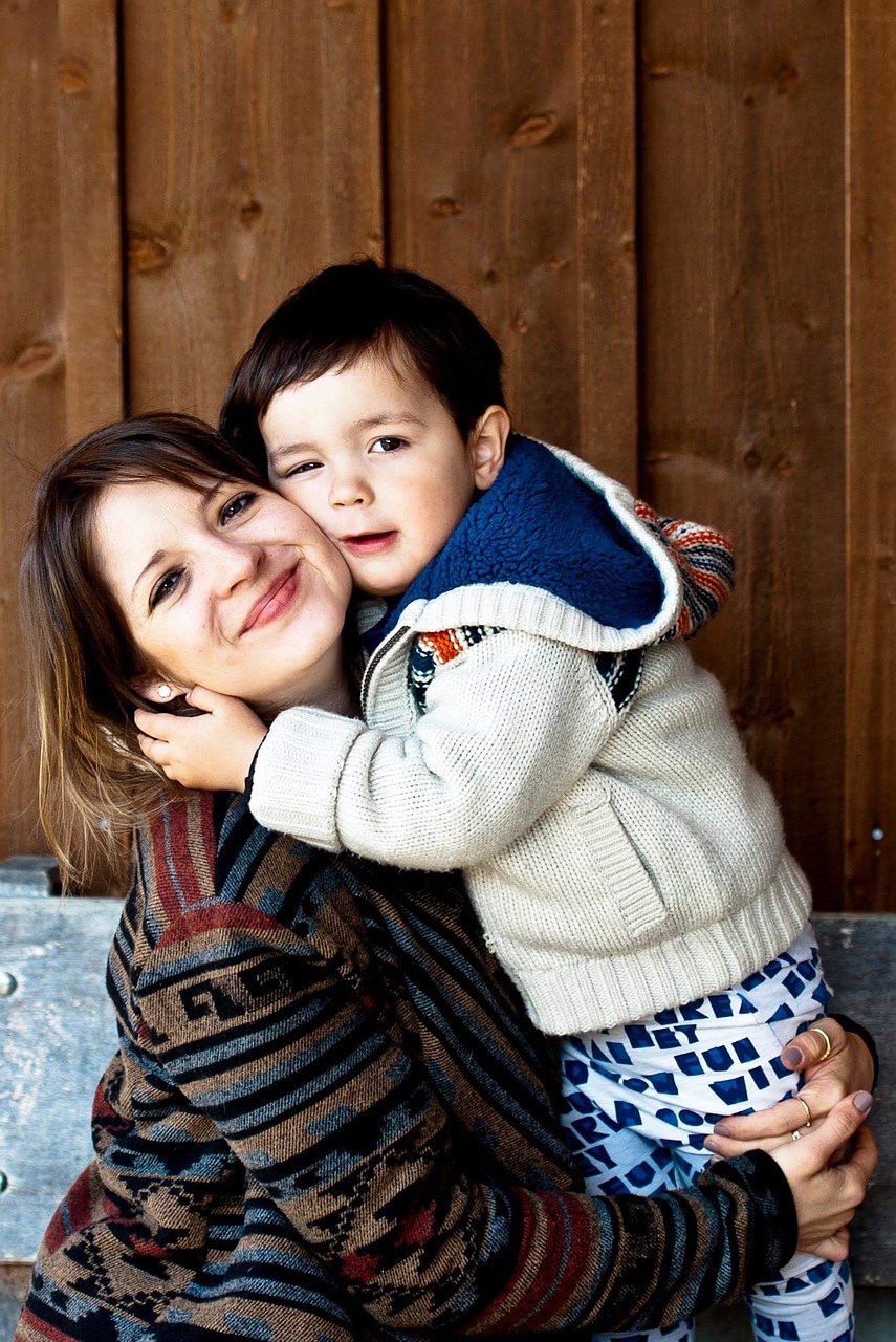 love mother son free photo