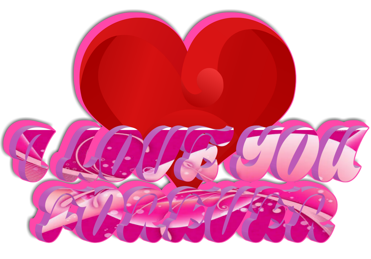 love heart 3d free photo