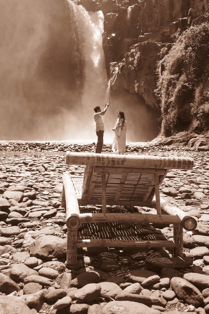 love  catching waterfalls  travelers free photo