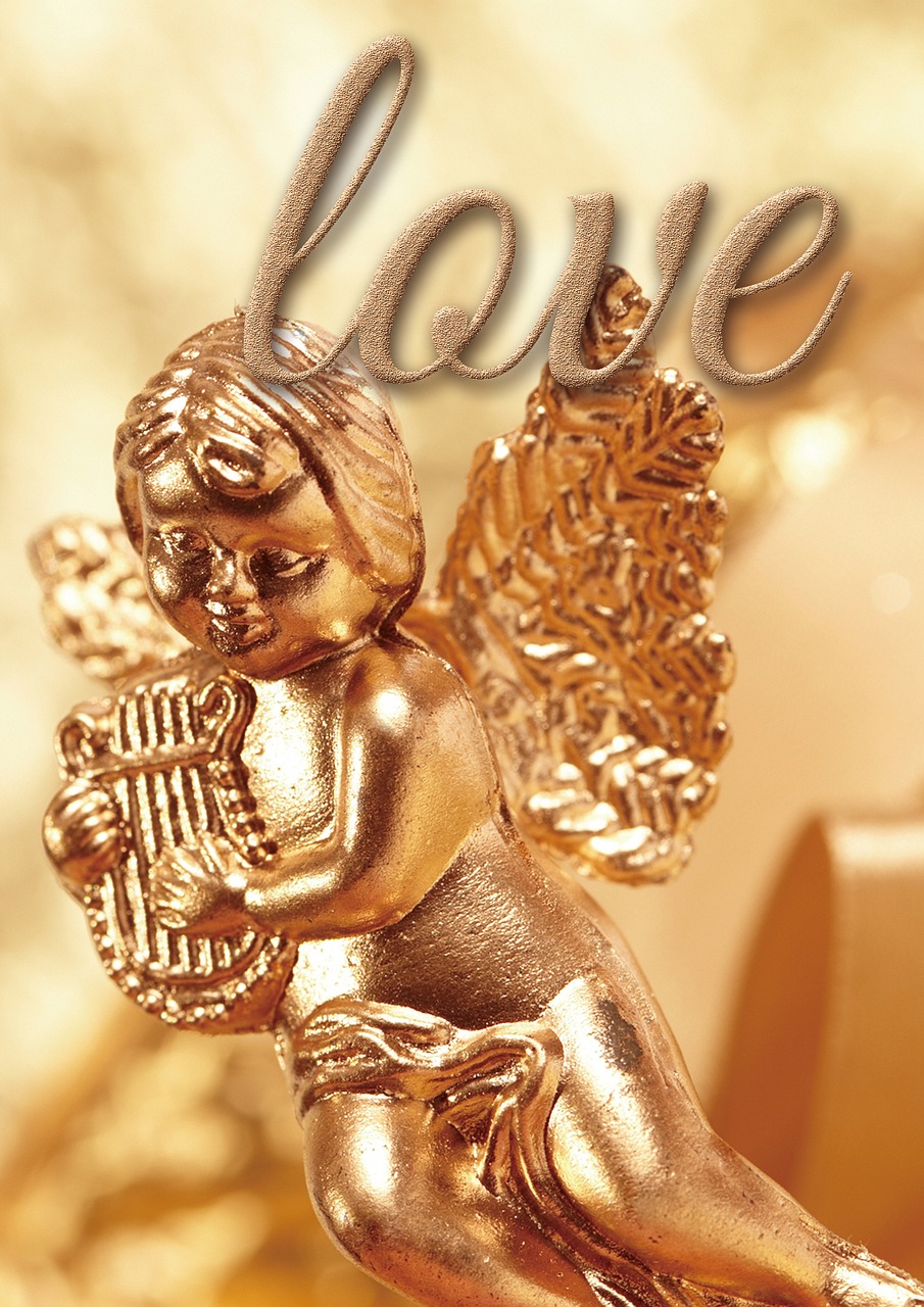 love cupid blessing free photo