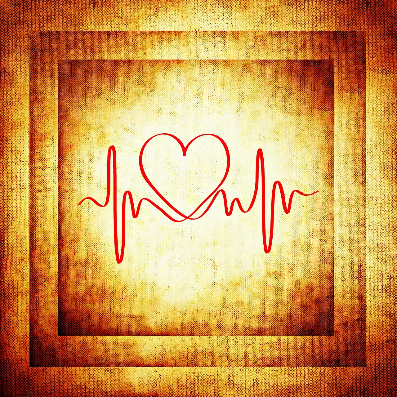 love heart heartbeat free photo
