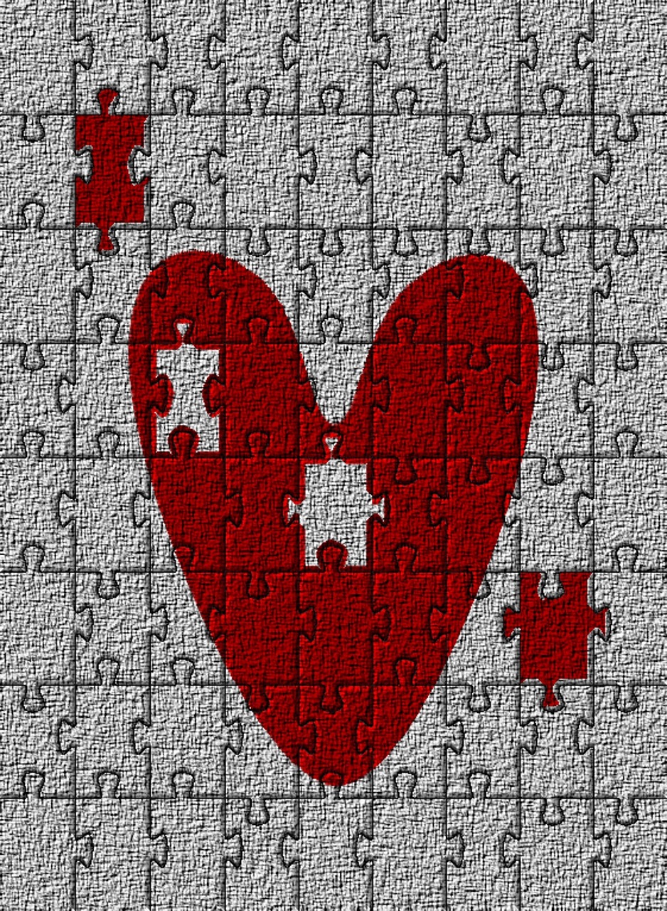 love puzzle valentine free photo