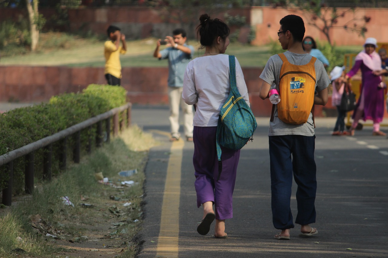 people walking young free photo