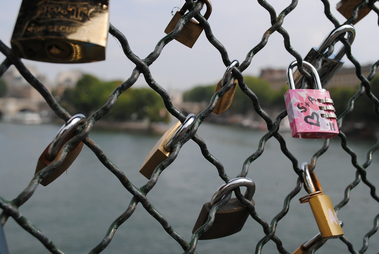 love locks closure closed free photo