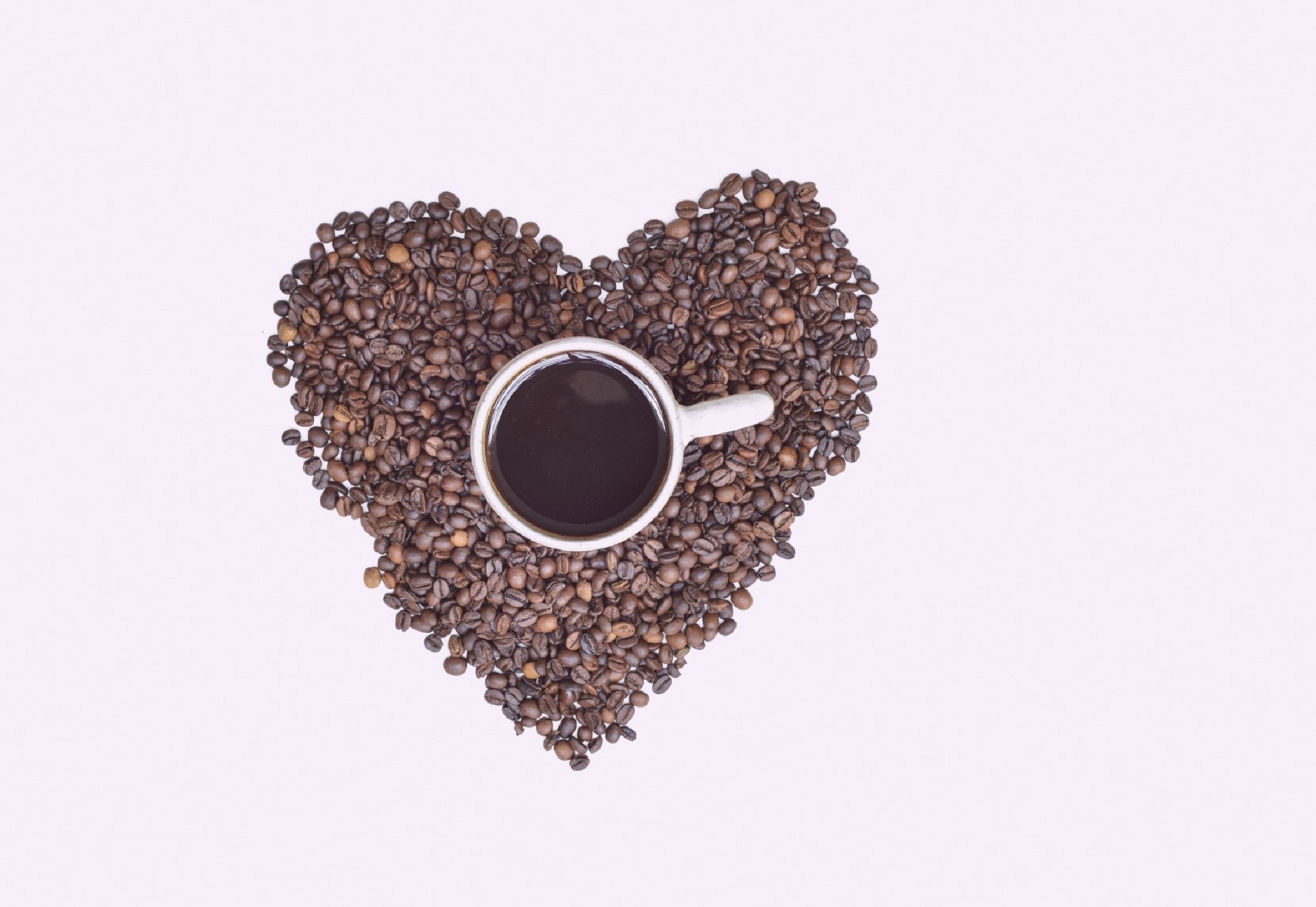 heart shape coffee free photo