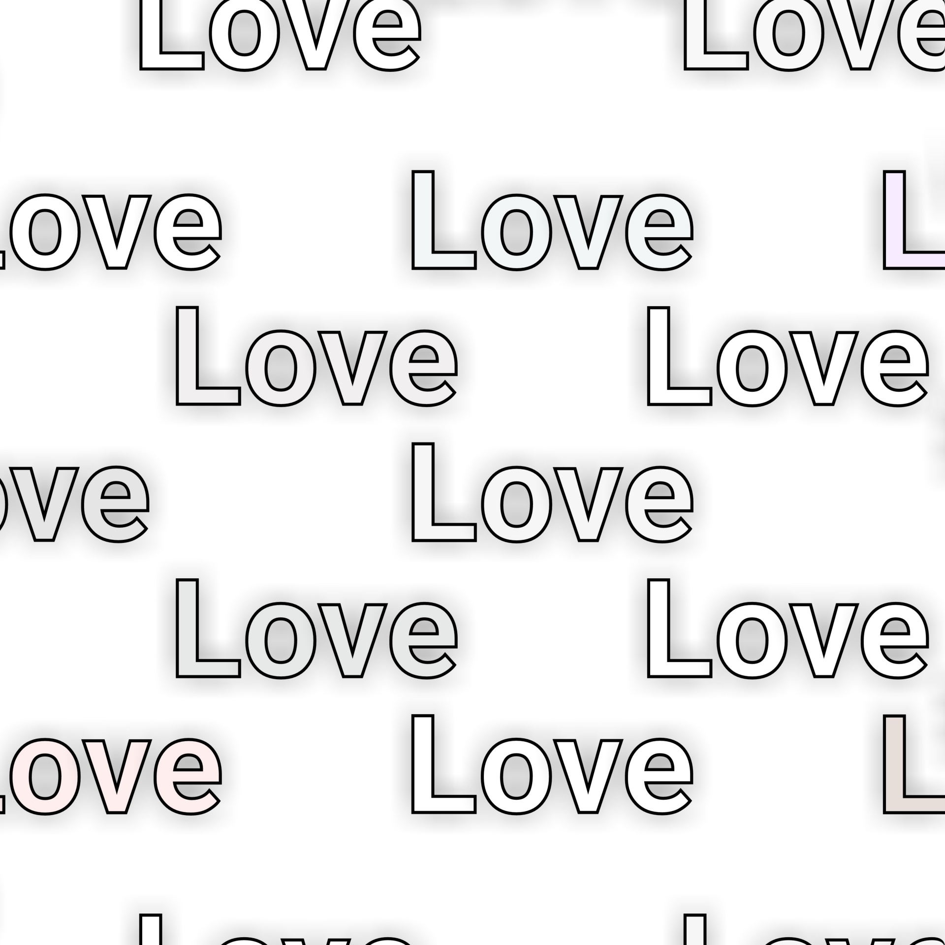 love text word free photo