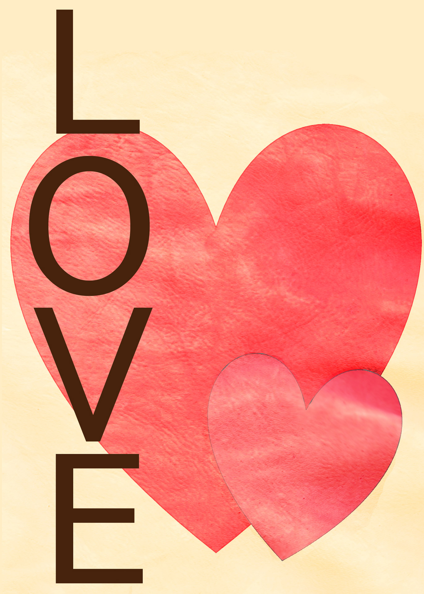 love textured pink free photo