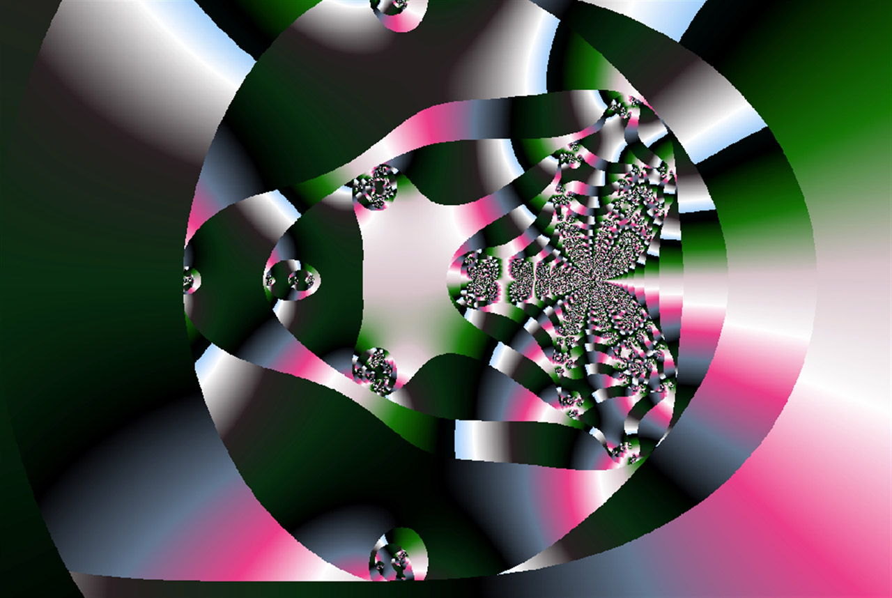 fractal multicolour lovely fractal free photo