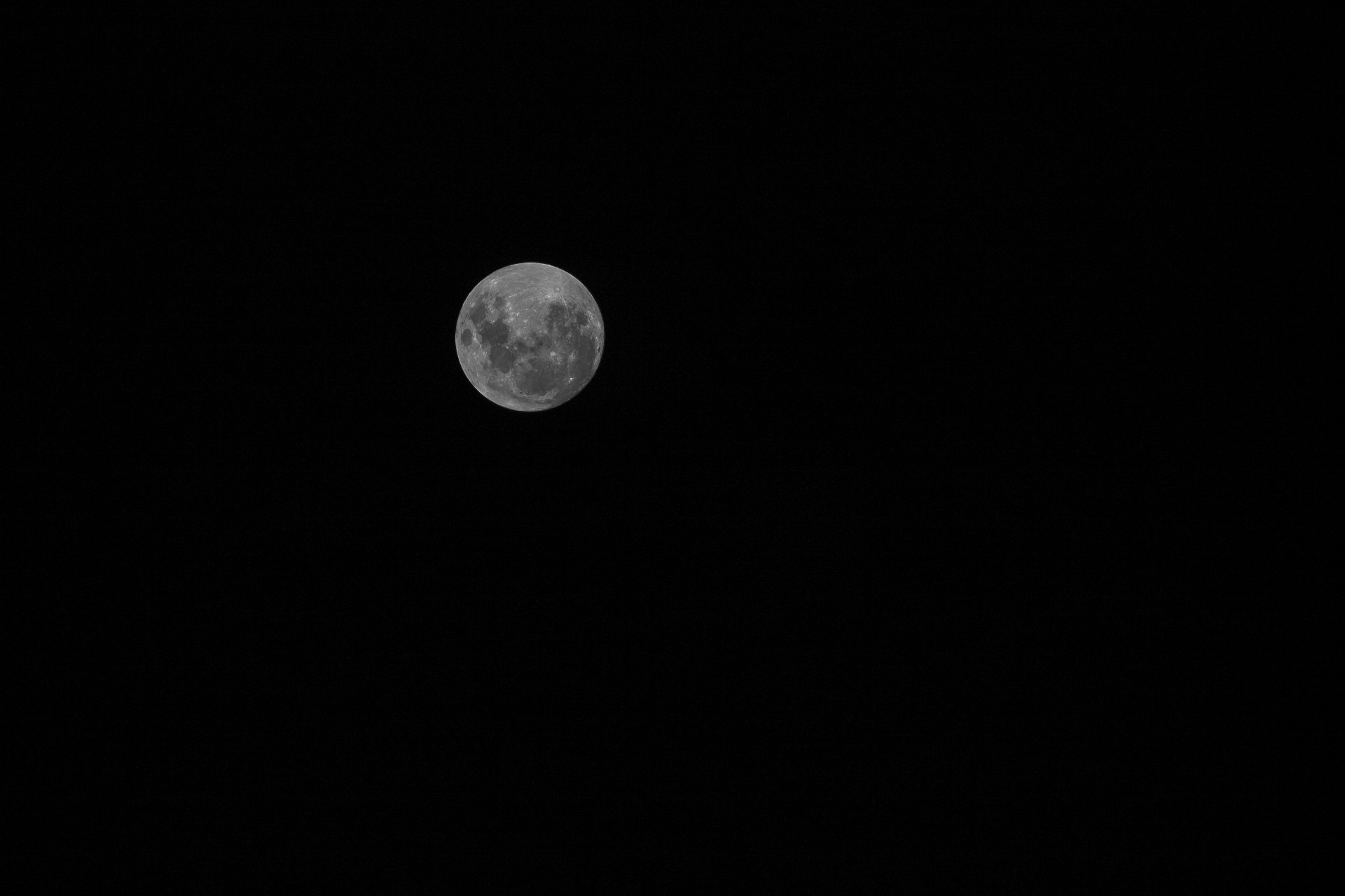 moon sky black free photo