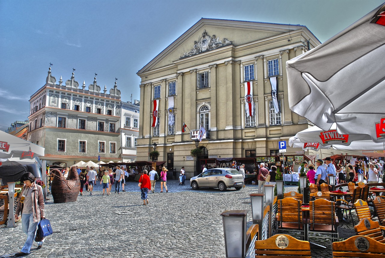 lublin city historical centre free photo