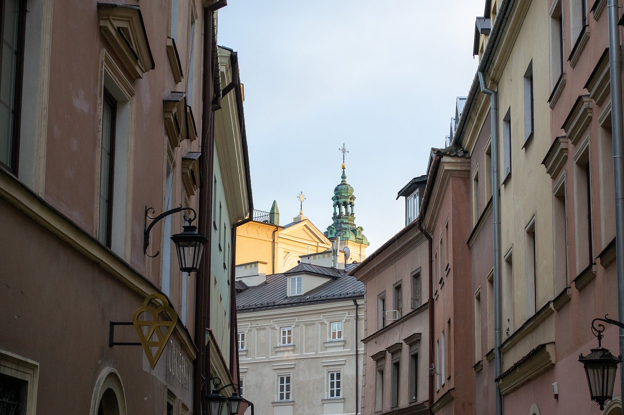 lublin  old town  tower free photo