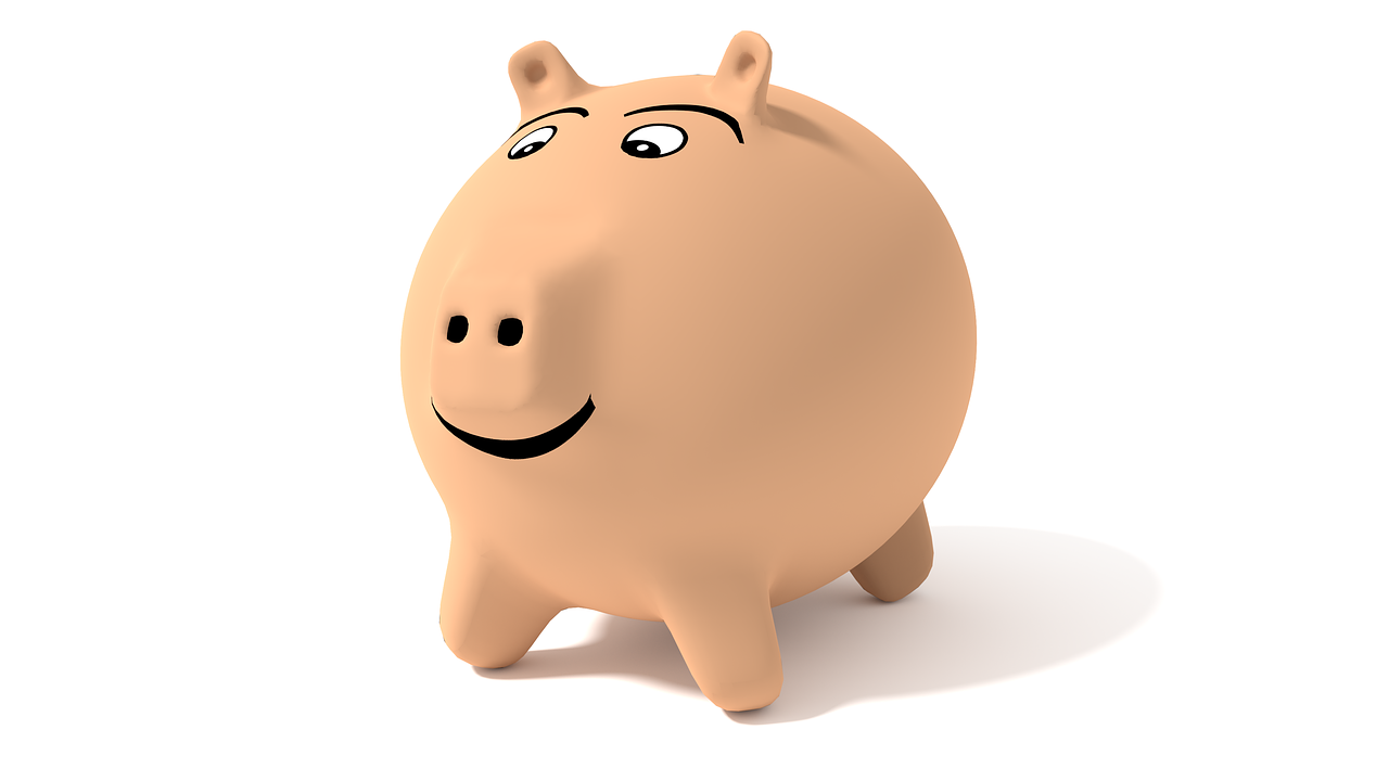 lucky pig piggy bank pig free photo