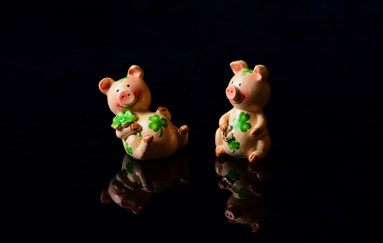 lucky pig  luck  lucky charm free photo