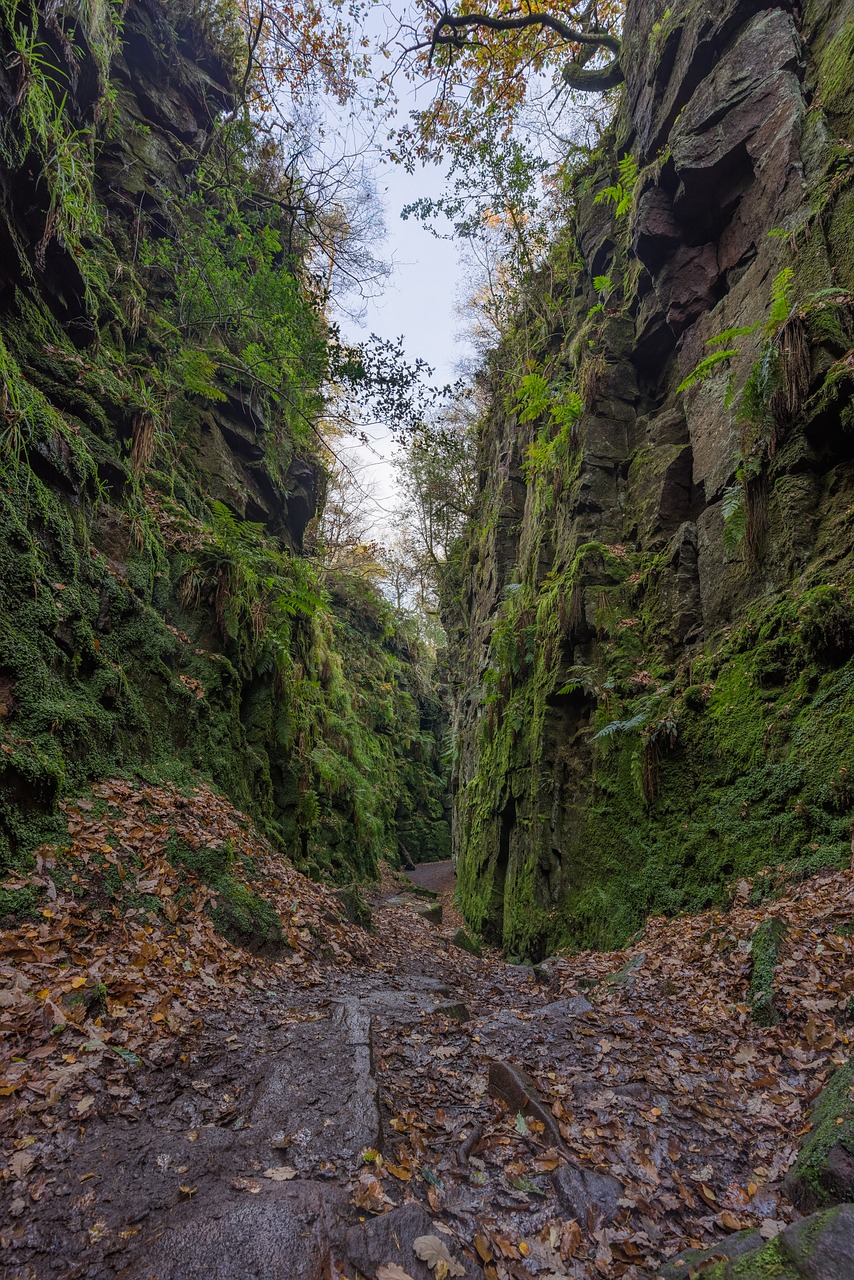 lud's church natural chasm landscape free photo
