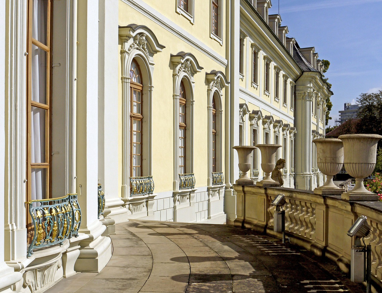 ludwigsburg palace facade details free photo