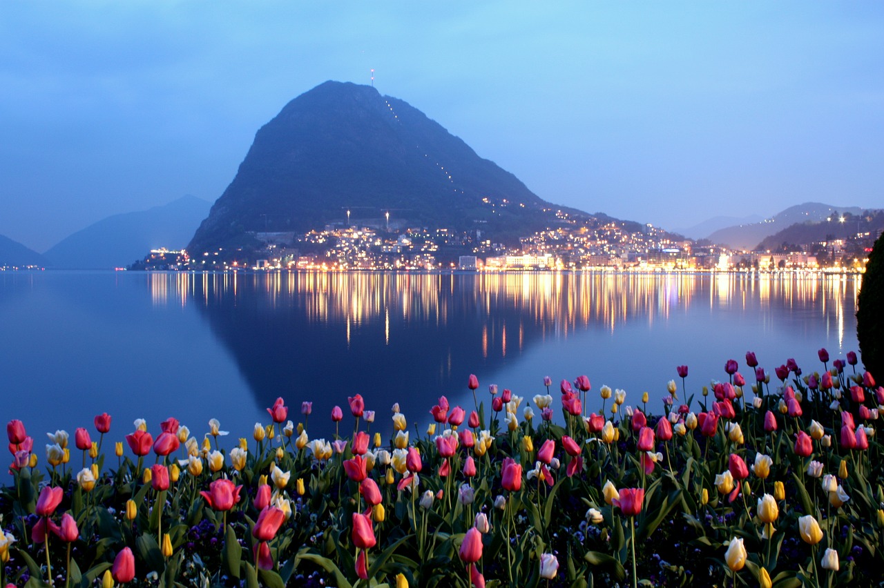 lugano ticino san salvatore free photo